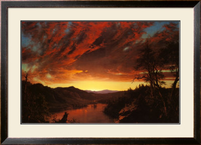 Twilight In The Wilderness, C.1860 by Frederic Edwin Church Pricing Limited Edition Print image