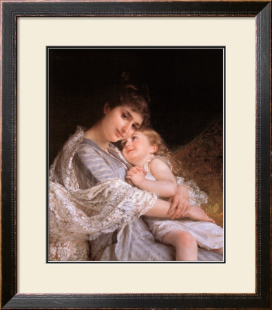 Maternal Affection by Emile Munier Pricing Limited Edition Print image