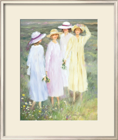 Summer Ladies by Hélène Léveillée Pricing Limited Edition Print image