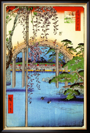 Grounds Of Kameido Tenjin Shrine by Ando Hiroshige Pricing Limited Edition Print image