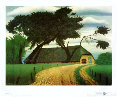 Old Barn Near Ummanz by Edith Dettmann Pricing Limited Edition Print image