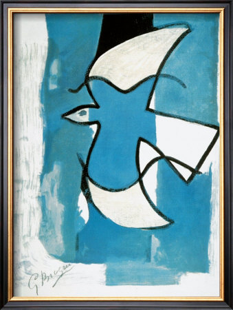 L'oiseaux Bleu Et Gris by Georges Braque Pricing Limited Edition Print image