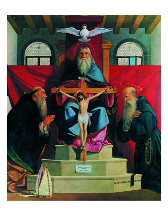 The Trinity With St Augustine And The Blessed Giorgio Da Cremona by Vincent Van Gogh Pricing Limited Edition Print image