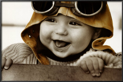 Baby Pilot by Kim Anderson Pricing Limited Edition Print image