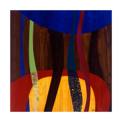 Dancing Ribbons Ii by Mary Calkins Pricing Limited Edition Print image