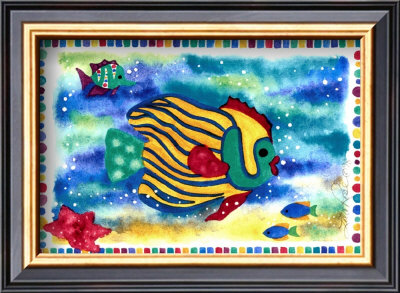 Kissing Fish I by Lila Rose Kennedy Pricing Limited Edition Print image