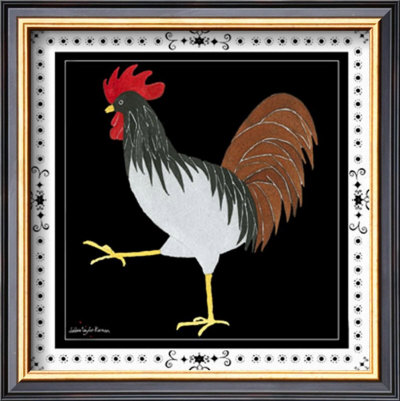 Bandana Rooster Ii by Debbie Taylor-Kerman Pricing Limited Edition Print image