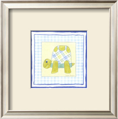 Turtle With Plaid Iii by Megan Meagher Pricing Limited Edition Print image