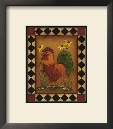 Red Rooster I by Kim Lewis Pricing Limited Edition Print image