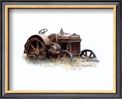 Early Model Case Tractor by Sharon Pedersen Pricing Limited Edition Print image