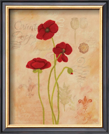 Poppy Fresco Ii by Adam Guan Pricing Limited Edition Print image