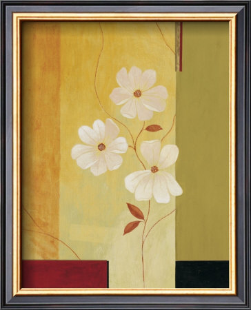 Three White Flowers I by Fernando Leal Pricing Limited Edition Print image