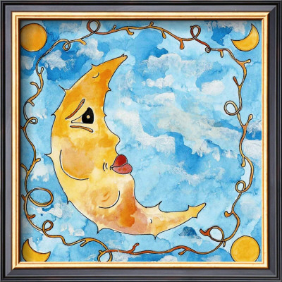 Smiling Moon by C. Gandini Pricing Limited Edition Print image