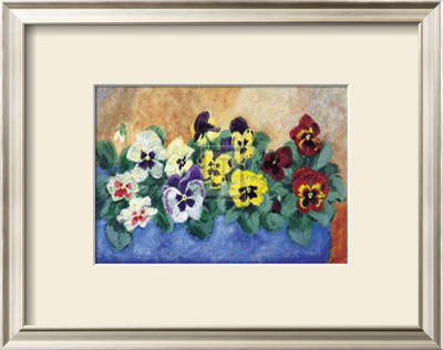 Pansies by Esther Wragg Pricing Limited Edition Print image
