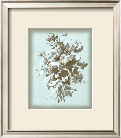 Dussurgey Roses On Blue by Dussurgey Pricing Limited Edition Print image