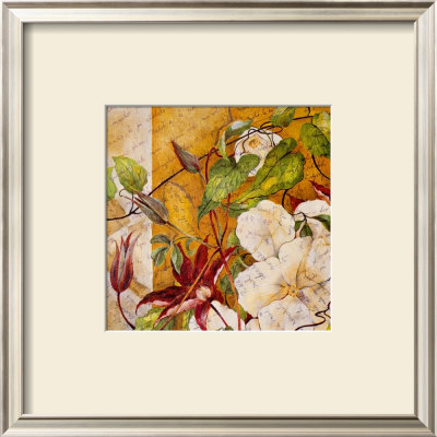 Script And Floral I by Inka Zlin Pricing Limited Edition Print image