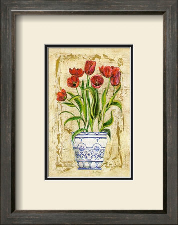 Ceramica Con Tulipanes by A. Vega Pricing Limited Edition Print image