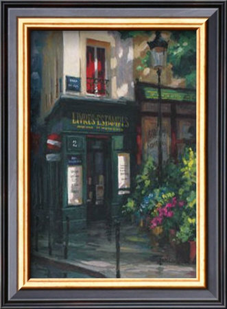 Left Bank Book Shop by George Botich Pricing Limited Edition Print image