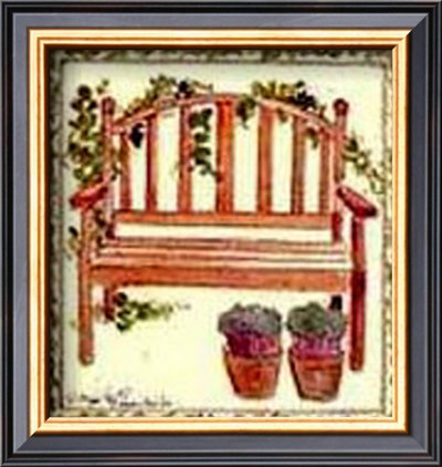 Garden Seat by Alie Kruse-Kolk Pricing Limited Edition Print image