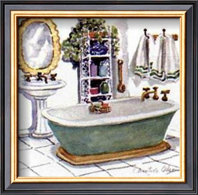 Bath Tub Series Iii by Charlene Winter Olson Pricing Limited Edition Print image