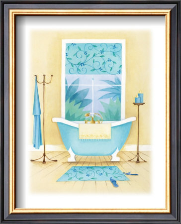 Cream Bathroom Ii by Alexandra Burnett Pricing Limited Edition Print image