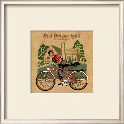 Le Velo Rouge by Philippe David Pricing Limited Edition Print image
