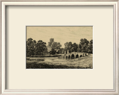 Idyllic Bridge Ii by I.G. Wood Pricing Limited Edition Print image