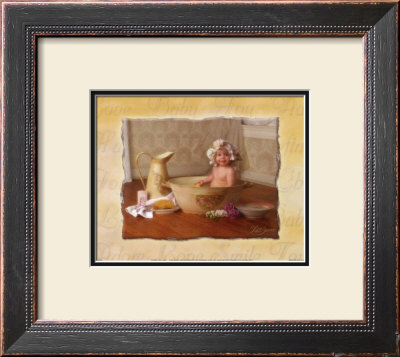 Baby In Bathtub by Lisa Jane Pricing Limited Edition Print image