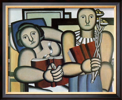 La Lecture, C.1924 by Fernand Leger Pricing Limited Edition Print image