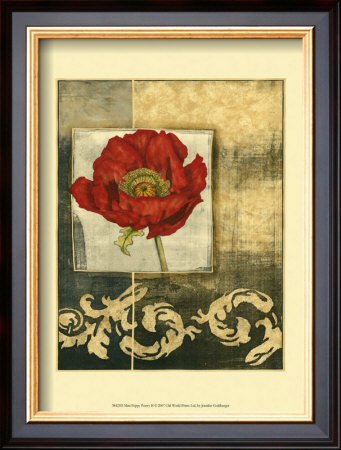 Poppy Poetry Ii by Jennifer Goldberger Pricing Limited Edition Print image