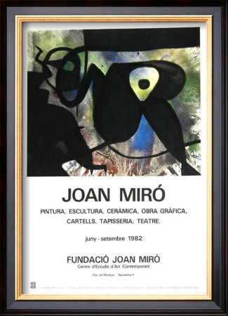 Fundacio Joan Miro 1982 (Small) by Joan Miró Pricing Limited Edition Print image
