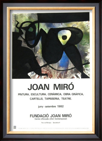 Fundacio Joan Miro 1982 (Small) by Joan Miro Pricing Limited Edition Print image