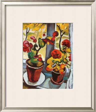 Blumen Am Fenster by Auguste Macke Pricing Limited Edition Print image