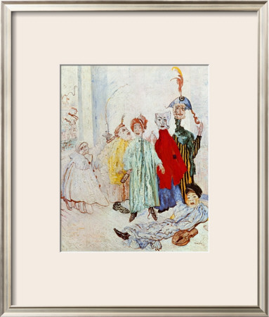 The Strange Mask by James Ensor Pricing Limited Edition Print image