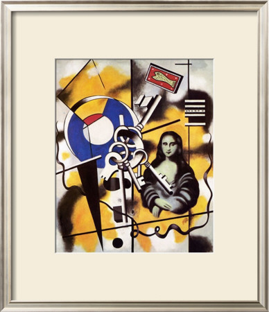 La Joconde Aux Clefs, C.1930 by Fernand Leger Pricing Limited Edition Print image