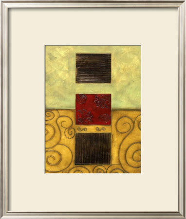 Vertical Abstract I by Anne Courtland Pricing Limited Edition Print image