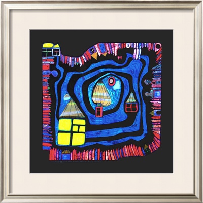 End Of The Waters, C.1979 by Friedensreich Hundertwasser Pricing Limited Edition Print image