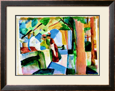 Auf Dem Friedhof by Auguste Macke Pricing Limited Edition Print image