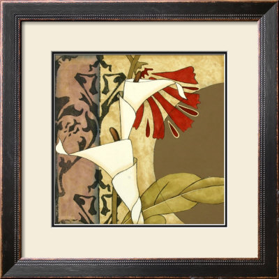 Nouveau Graphic Botanical Ii by Jennifer Goldberger Pricing Limited Edition Print image