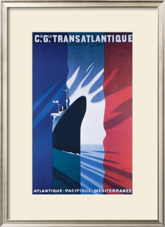 Cie Gle Transatlantique by Paul Colin Pricing Limited Edition Print image
