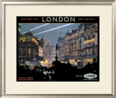 Piccadilly Circus, Lner Poster, 1923-1947 by Fred Taylor Pricing Limited Edition Print image