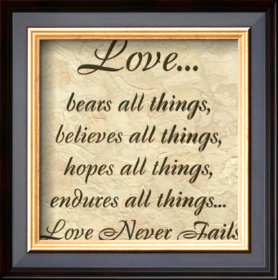 Words To Live By: Love Bears All by Debbie Dewitt Pricing Limited Edition Print image
