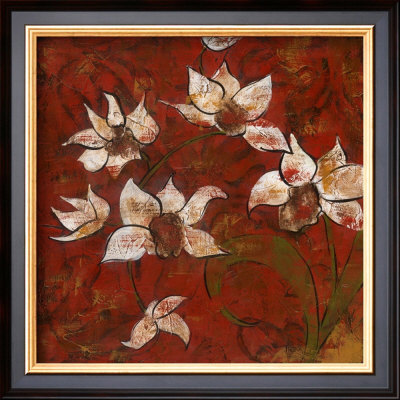 Orchids And Scarlet Ii by Katrina Craven Pricing Limited Edition Print image