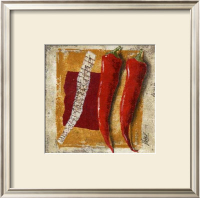 Deux Piments by Veronique Didier-Laurent Pricing Limited Edition Print image