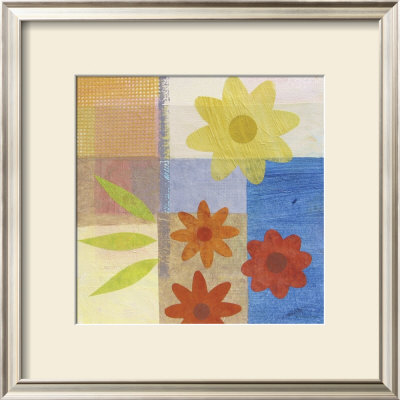 Brown Pattern Flower by Gale Kaseguma Pricing Limited Edition Print image