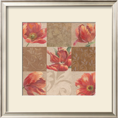 Poppy Patchwork Ii by Viv Bowles Pricing Limited Edition Print image