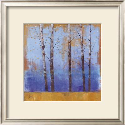 Birch Trees I by Cheryl Martin Pricing Limited Edition Print image