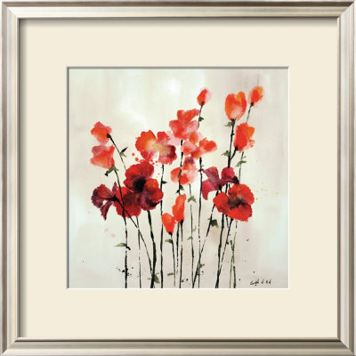 Red Stems I by Sybil O'neill Pricing Limited Edition Print image