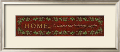 Christmas Wreath, Home by Debbie Dewitt Pricing Limited Edition Print image