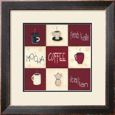 Coffee Nine Patch Ii by Kim Klassen Pricing Limited Edition Print image